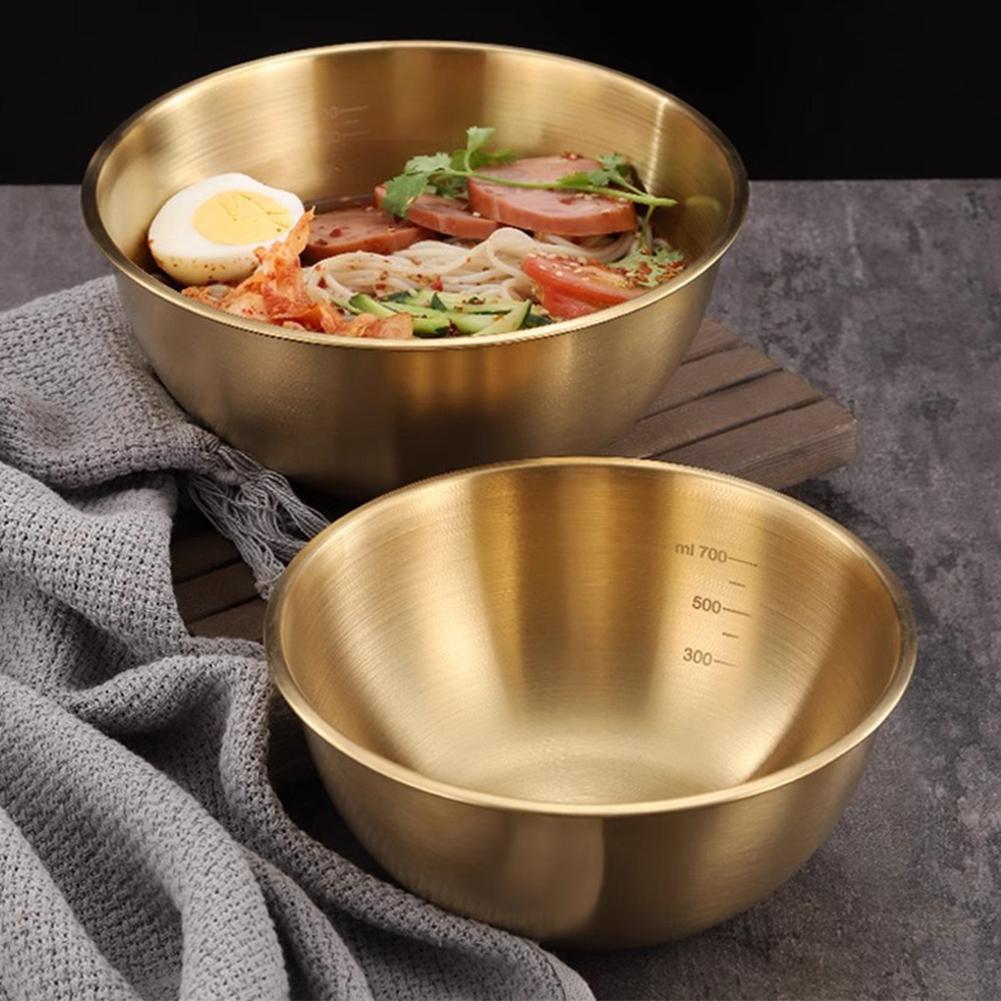 Food Storage Meals - 17CM 1/2PCS 스테인레스 스틸 실버 샐러드