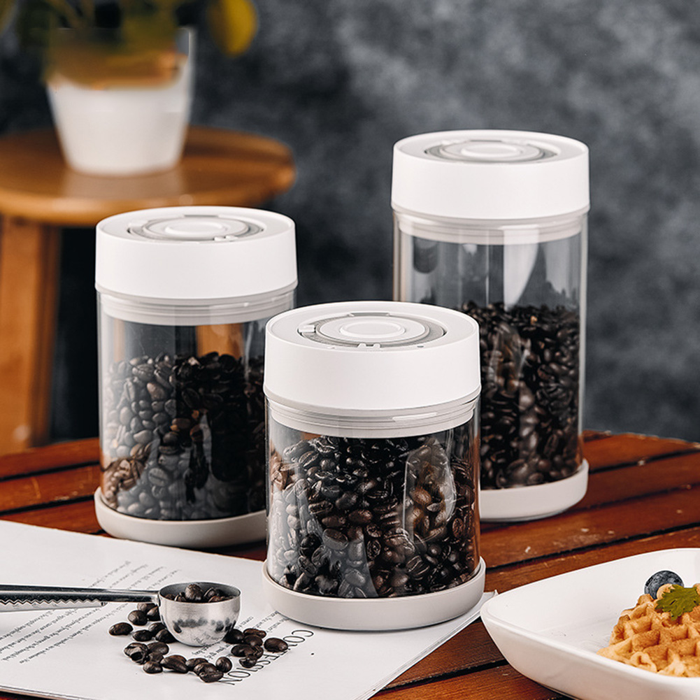 Food Storage Meals - 주방 습기 방지 유리 커피콩 항아리
