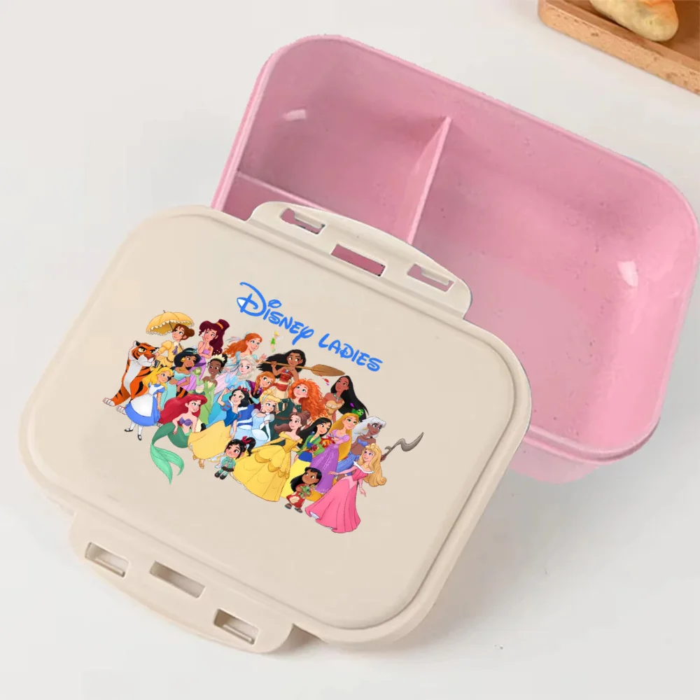 Food Storage Containers - 만화 디즈니 공주 도시락통, 애니메이션 엘사,