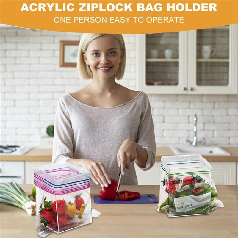 슈퍼세일 지퍼 잠금식 가방 홀더 주방 음식 스낵 밀봉  - Food Storage Bag 리뷰 및 가격