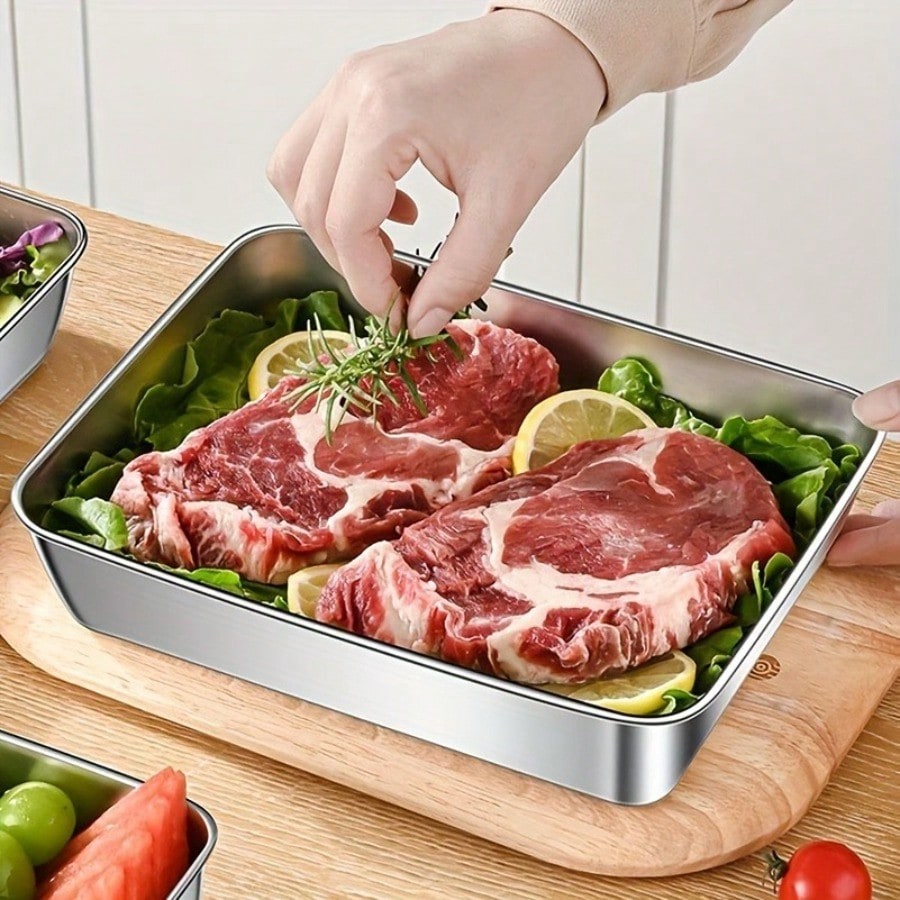 5개입 프리미엄 누수 방지 스테인리스 스틸 식품 보관  - Food Storage Meals 리뷰 및 가격