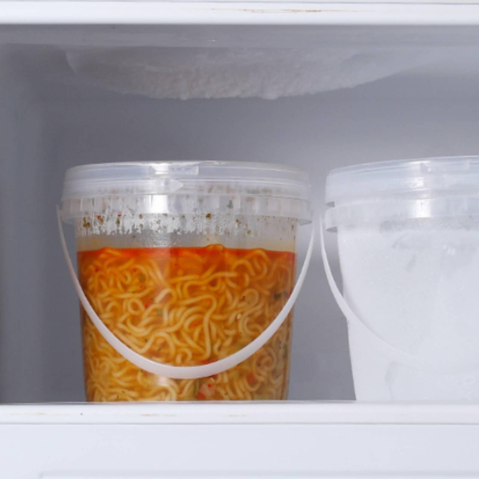 PP 재질의 밀폐형 산업용 원통형 두꺼운 벽면 식품 보 - Food Storage Containers 리뷰 및 가격