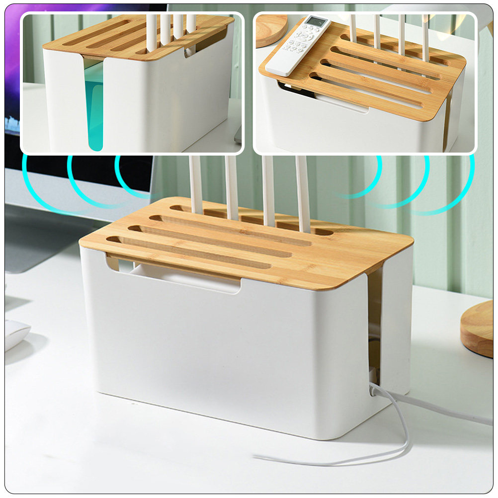 튼튼한 케이블 정리함, 라우터 보관함, 오래 사용할 수 - Food Storage With Dividers 리뷰 및 가격