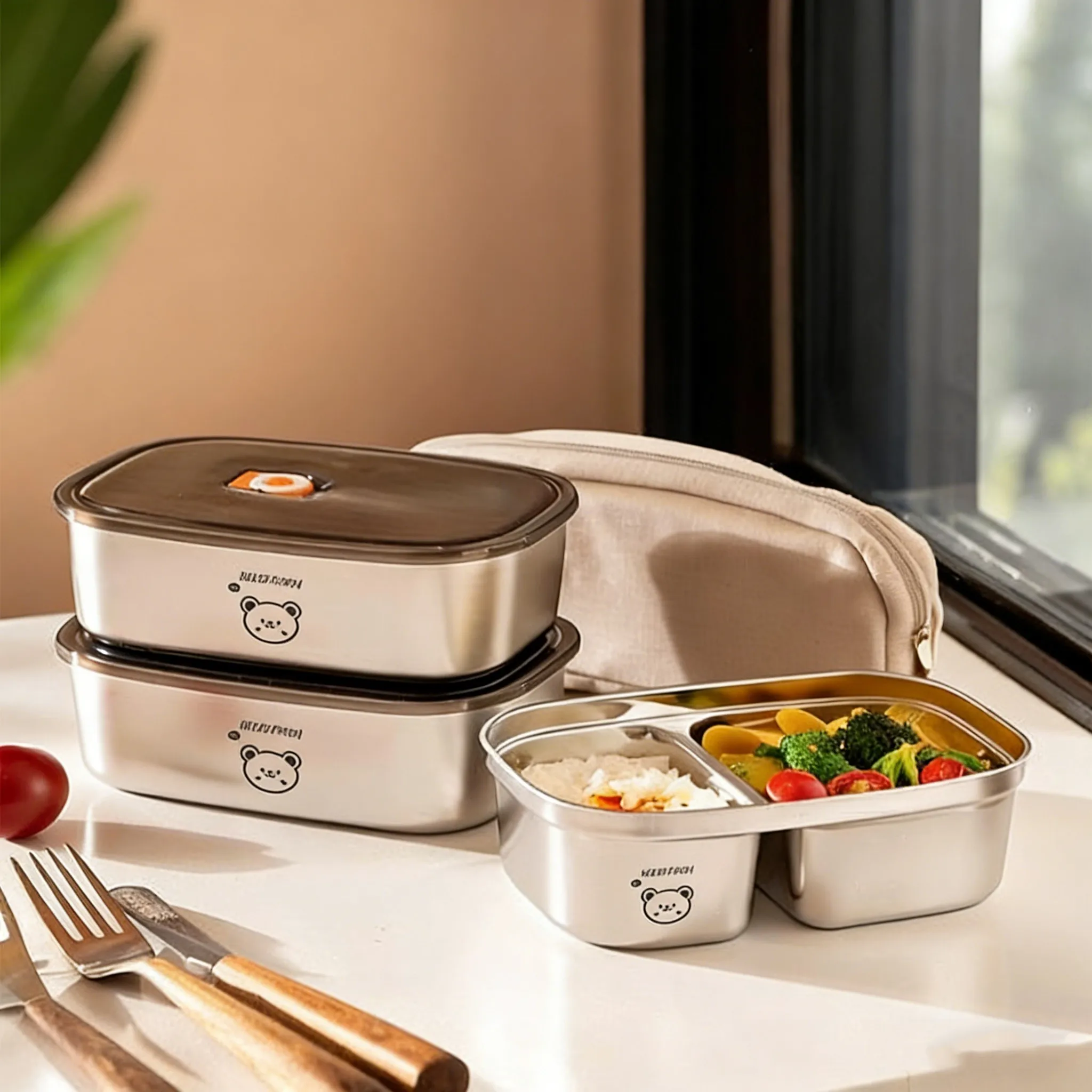 대용량 304 스테인리스 스틸 도시락통, 어린이 및 학 - Food Storage Oven Safe 리뷰 및 가격